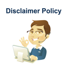 Disclaimer Policy