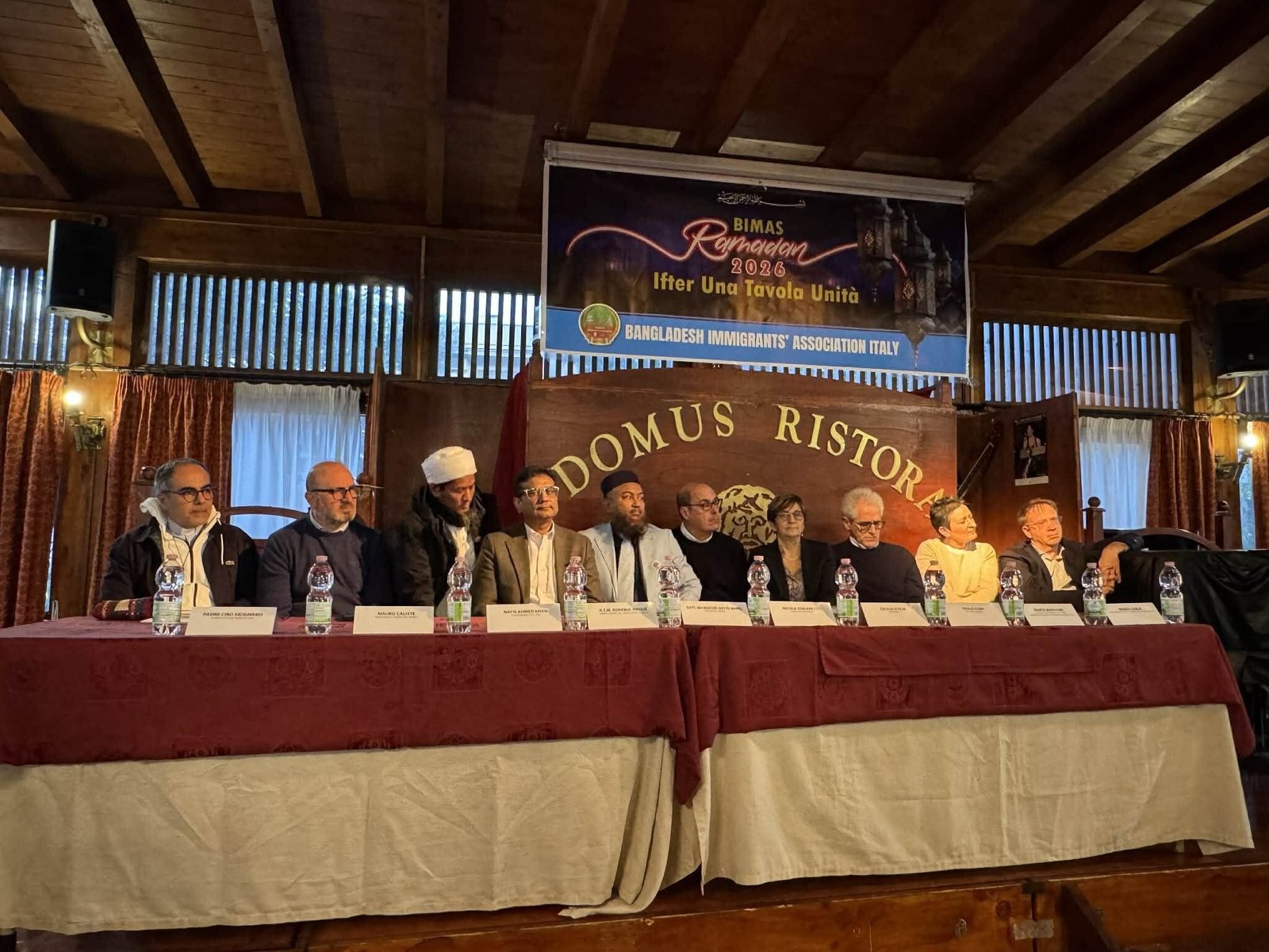 “Iftar, una tavola unita”: centinaia di persone a Torpignattara